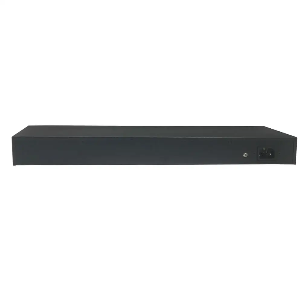 24 Port 10/100/1000Mbps Ports Managed POE Switch With 2 Gigabit SFP Slots  24 Gigabit switch