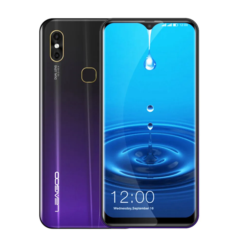 LEAGOO M13 Android 9,0 19:9 6," смартфон 4 ГБ 32 ГБ MT6761 четырехъядерный отпечаток пальца лица ID 4G LTE мобильный телефон