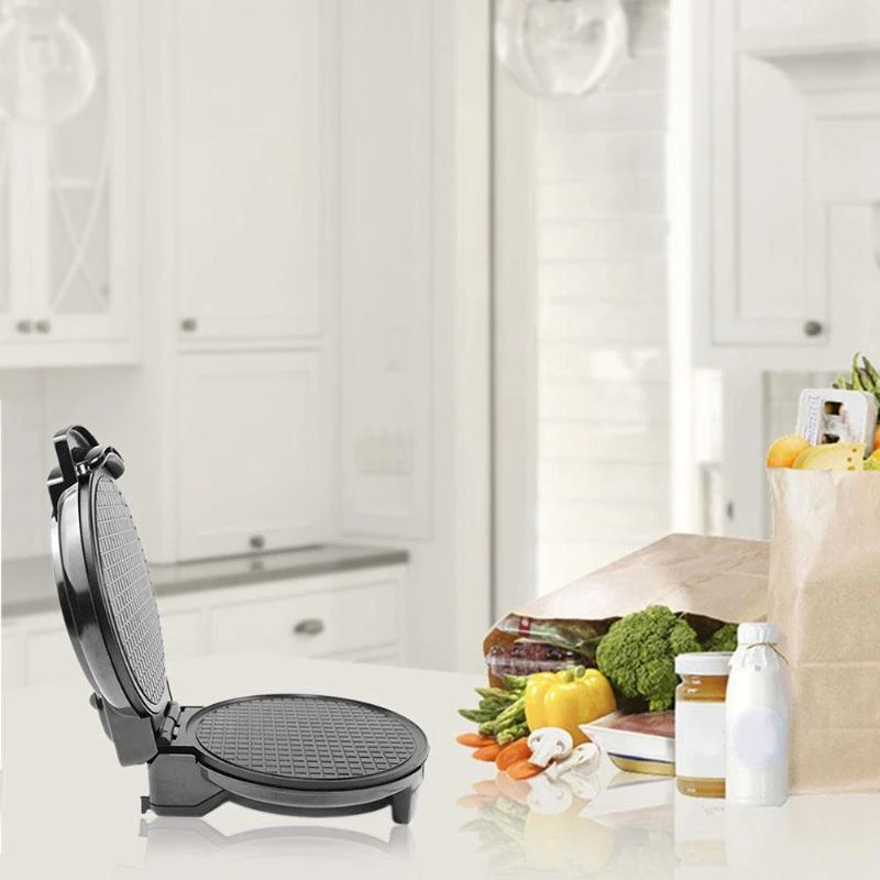 Electric Egg Roll Maker Diy Ice Cream Cone Machine Crispy Eggs Omelet Mold Crepe Baking Pan Pancake Bakeware Eu Plug