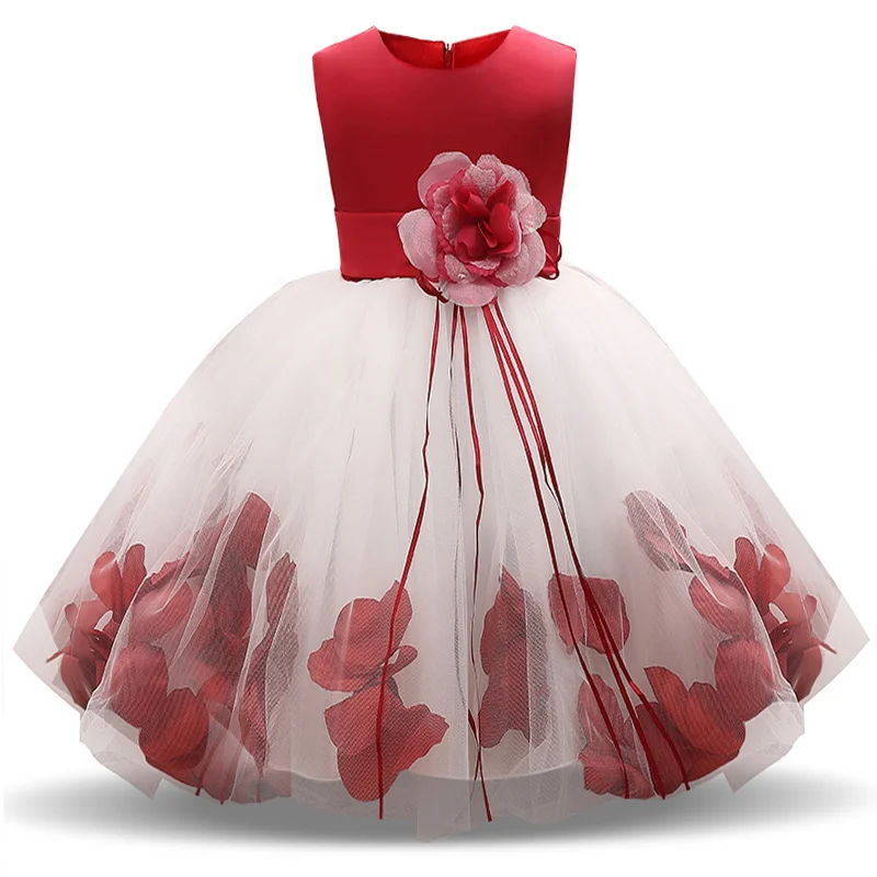 Платье с цветочным узором для девочек; фатиновые платья с лентами для девочек; Праздничная свадебная одежда для девочек-подростков на день рождения