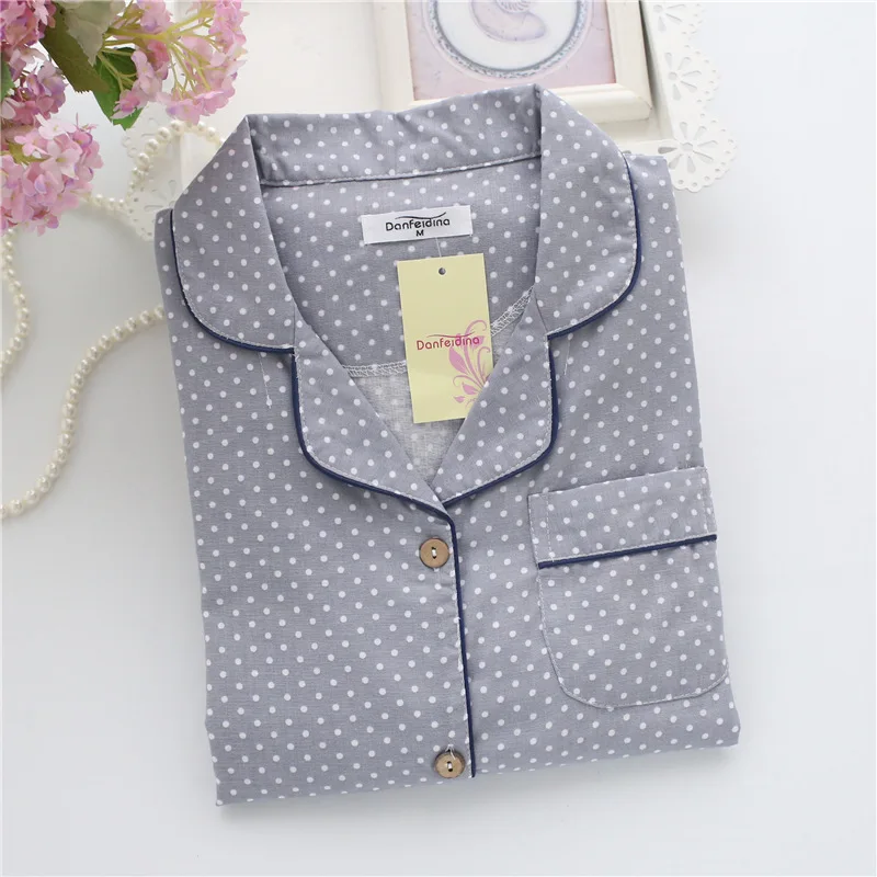 Korea Fresh maple leaf pajama sets women 100% gauze cotton long sleeve casual sleepwear women pyjamas summer hot sale 2020 Korea Fresh maple leaf pajama sets women 100% gauze cotton long sleeve casual sleepwear women pyjamas summer hot sale 2020