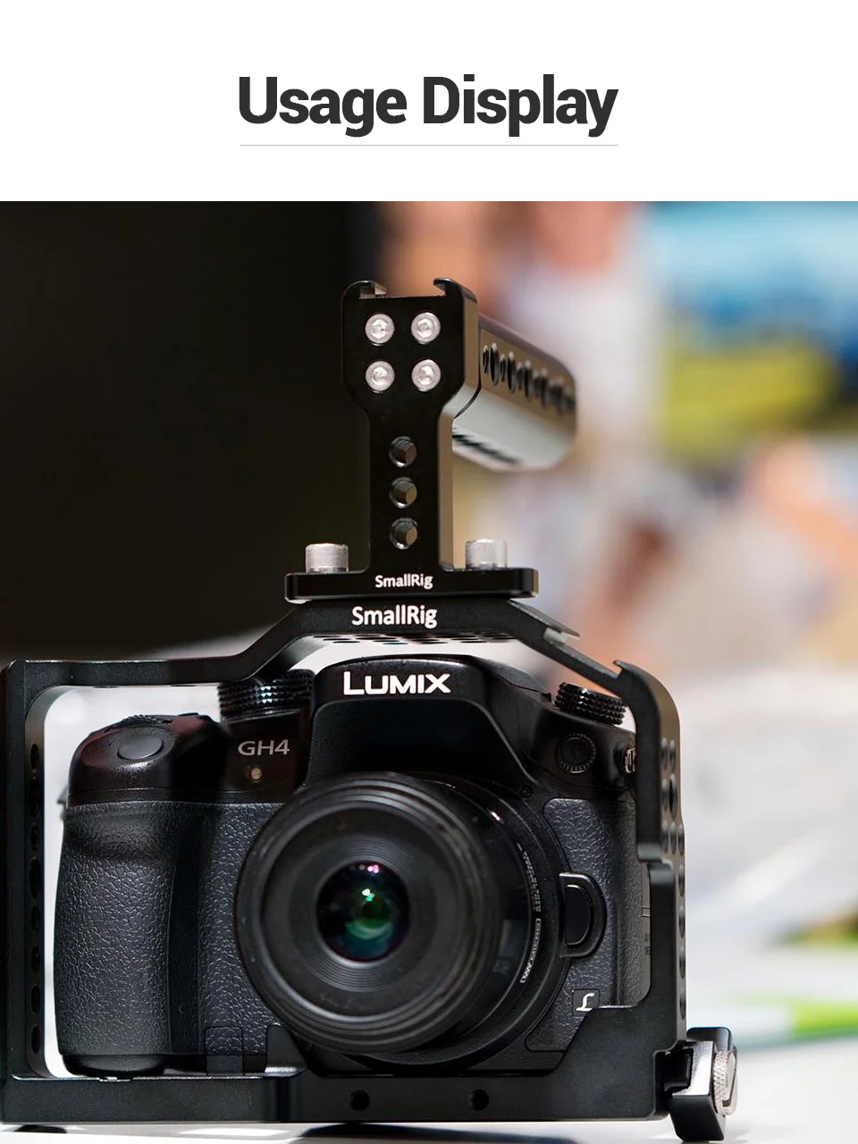 SmallRig для Panasonic Lumix DMC-GH4/GH3 камера клетка комплект с верхней ручкой и HDMI зажим-1980