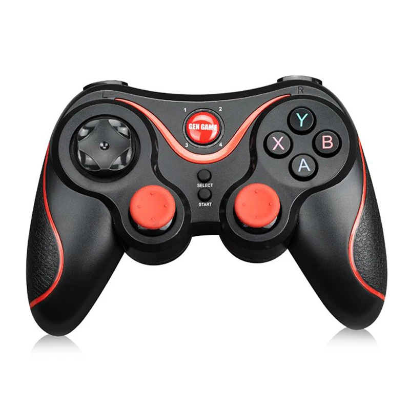 

Bluetooth Gamepad for Android Wireless Joystick Gaming Controller Black for Android Smartphone Android Tv Box s3