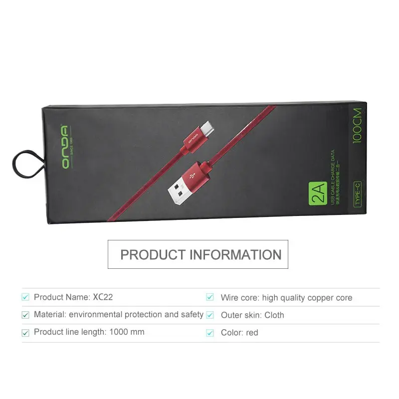 FGHGF Type-C Charging Data Cables 2A Quick Charge Data Transmission Combos USB 100cm Data Cables Digital Charging Date Line