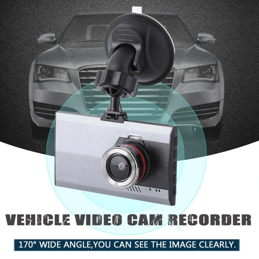Koop 3.0 Inch 169 LCD Nachtzicht HD 1080 p Auto DVR Dash Camera 170 Graden Hoek G Sensor voertuig Video Cam Recorder A8 H8