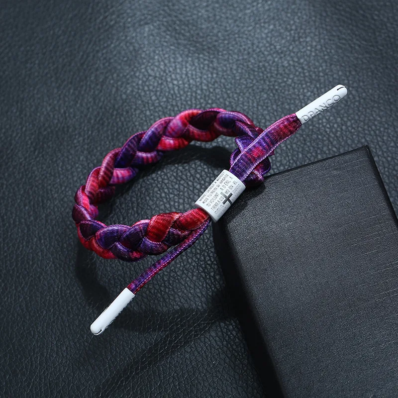 Fashion hand-woven lace hand strap student couple lace woven color hand rope hot sale