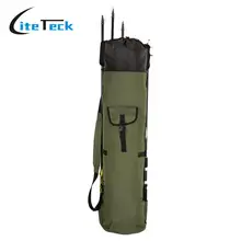 Органайзер для удочки складной портативный держатель для удочки рыболовные удочки инструменты для хранения сумка Чехол Органайзер для рыболовных снастей темно-зеленый