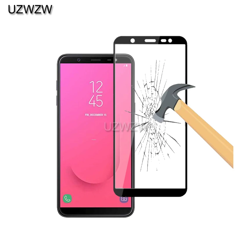 

2pcs Glass For Samsung J8 2018 Full Cover 0.26mm 2.5D Screen Protective Tempered Glass For Samsung Galaxy J8 2018 Glass