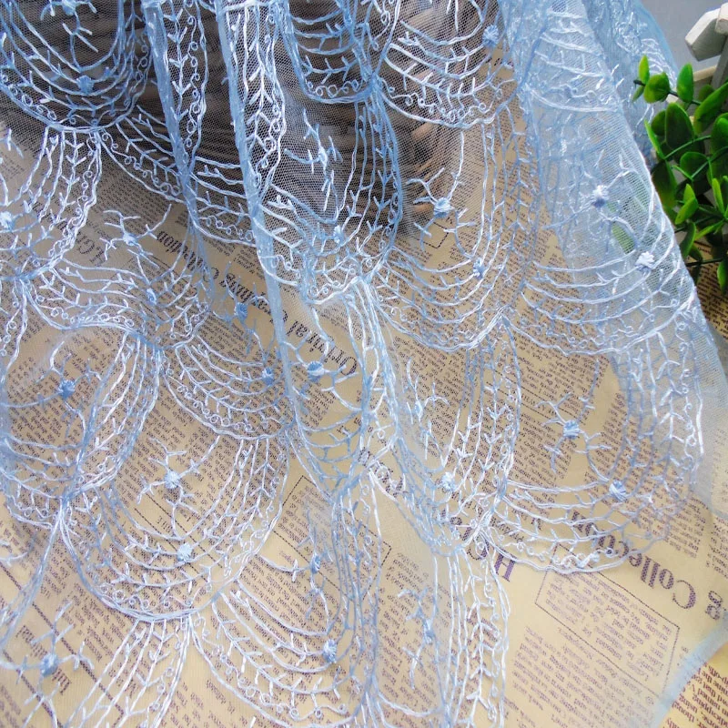 

2017 African French Lace Fabrics Latest Style African Tulle Lace Embroidered net Lace Fabric for Dress DIY Clothing Accessories