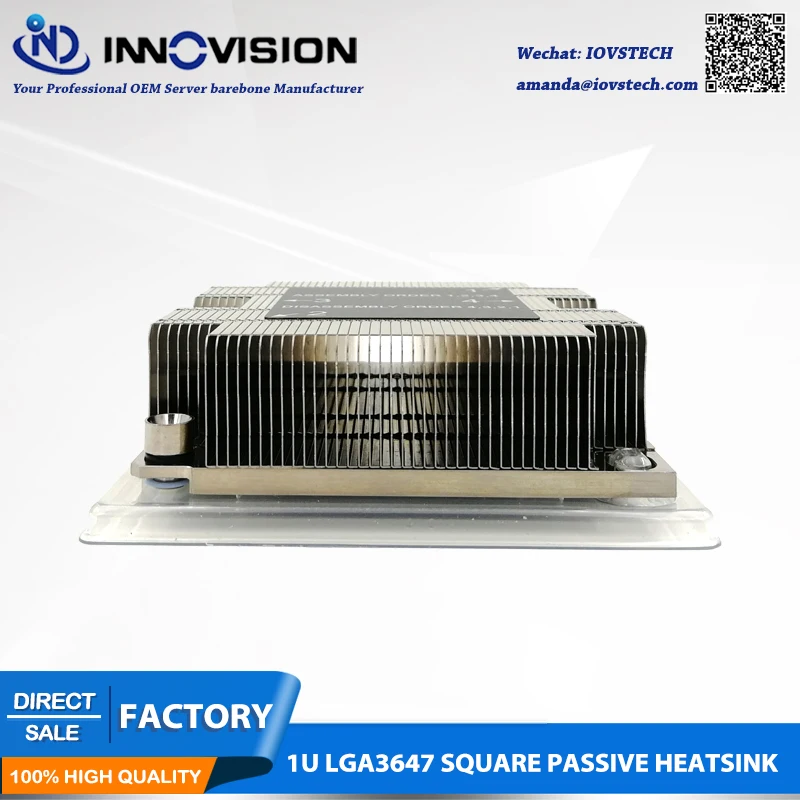 LGA3647 квадратный радиатор 1u для сервера термоохладитель ЦП 3647 1UFPS|1u heatsink|server heatsinkcpu