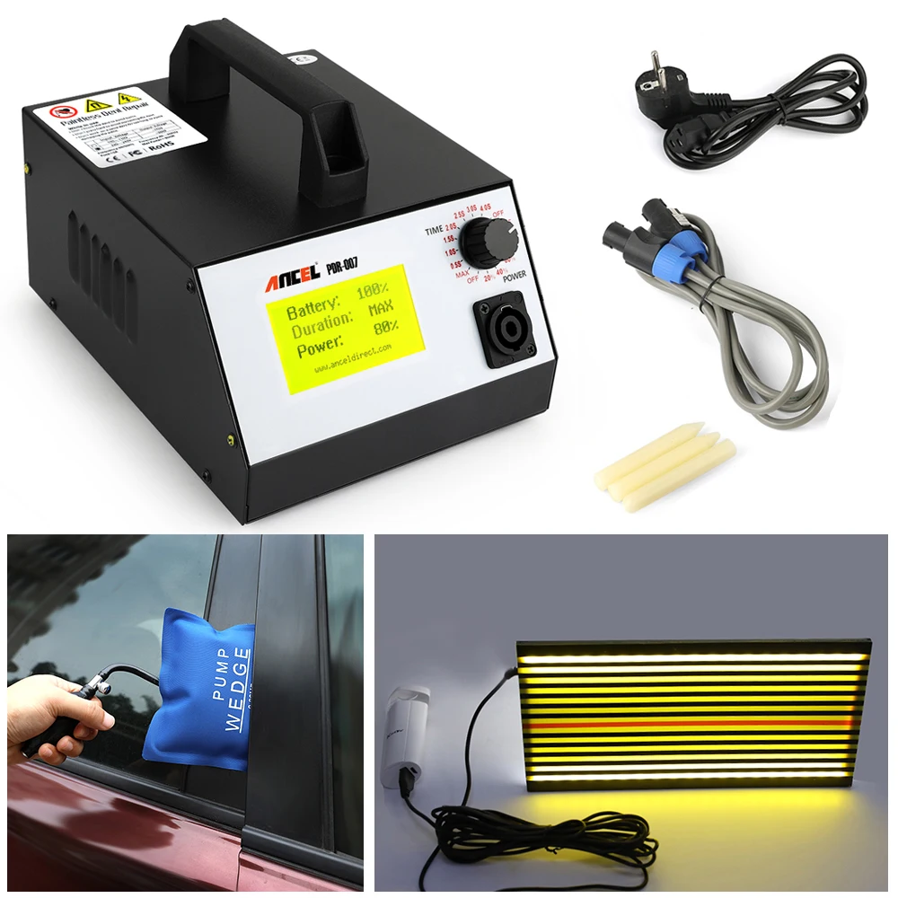 

Ancel PDR007 Paint Dent Puller Repair Tool Car Body Hotbox Fix in Car Damage Sheet Metal Removing Dent Auto Repair Tool