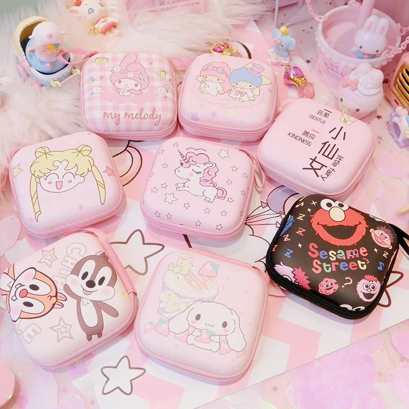 1 шт. маленький двойной кошелек со звездами с героями мультфильмов My melody Сумка
