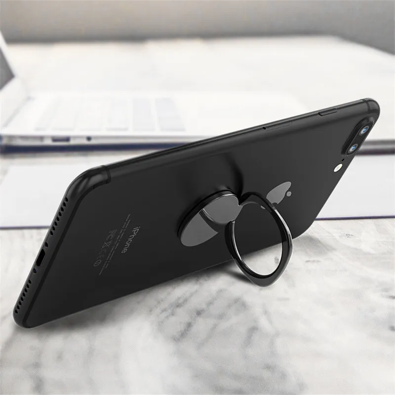 Finger Ring Mobile Phone Smartphone Stand Holder For iPhone X 8 7 6 6S Plus 5S Smart Phone IPAD MP3 Car Mount Stand For Samsung
