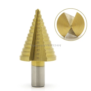 

1PC 5-35mm 13 Steps Drill Bit Conduit Installation HSS 6542/M2 Industrial Reamer G08 Whosale&DropShip
