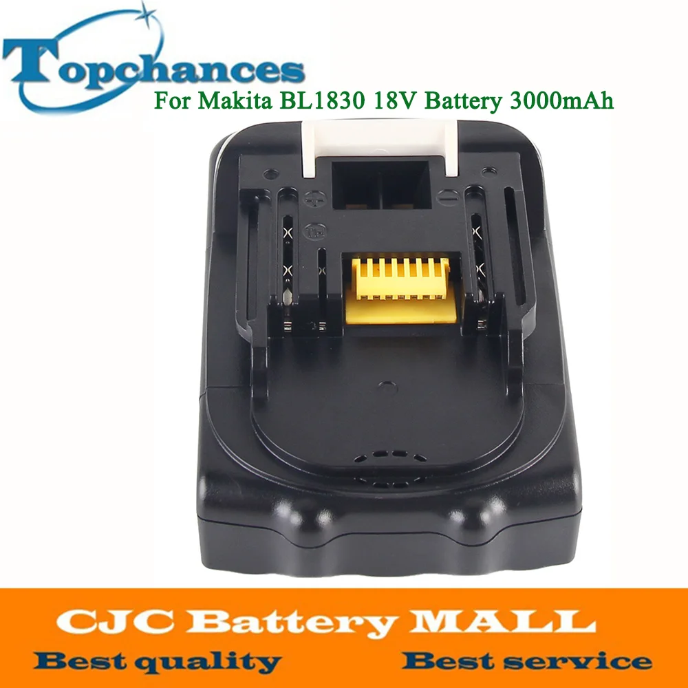 ELEOPTION For Makita 18V Battery 3000mAh Rechargeable Lithium-ion Li-ion Power Tools Batteries for Makita BL1830 BL1835 BL1815 ELEOPTION For Makita 18V Battery 3000mAh Rechargeable Lithium-ion Li-ion Power Tools Batteries for Makita BL1830 BL1835 BL1815