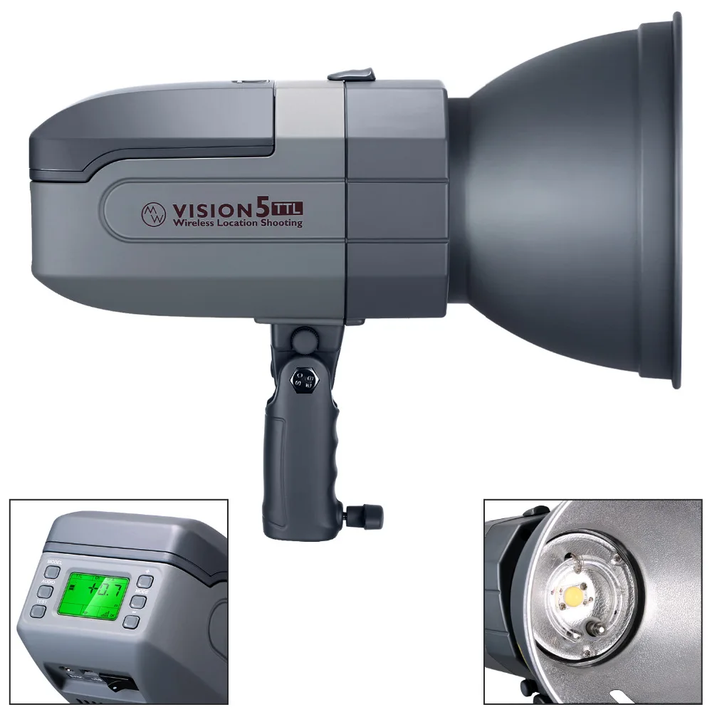 Neewer Vision5 400 Вт i ttl для NIKON HSS Внешняя студийная вспышка стробоскоп с 2 4G системой и