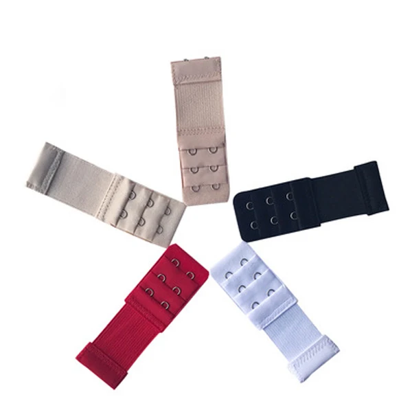 

2 Rows 2 Hooks Bra Extenders Women Bra Strap Adjustable Clasp Bar Accessories