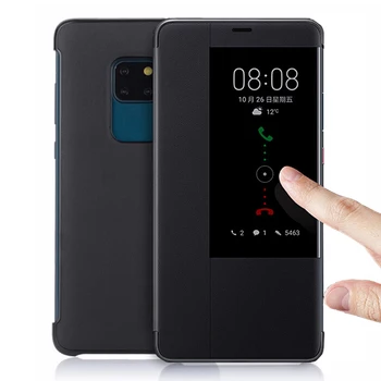 Перейти на Алиэкспресс и купить Кожаный чехол-книжка для Huawei Mate 20 Lite Pro X 20Pro 20lite 20X Mate20Pro Mate20X Mate20X Mate20lite Mate20 Smart View