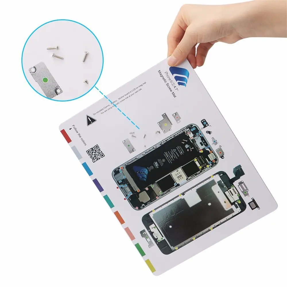 Professional-Guide-Pad-for-iPhone-8-8plus-7-Plus-6s-6-5s-5-Magnetic-Screw