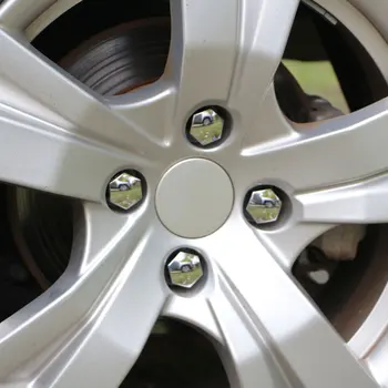 

Jameo Auto Car Wheel Rim Cover for Peugeot 207 301 307 308 408 508 3008 for Citroen C4 C5 C2 Car Styling Tyre Screw Cap