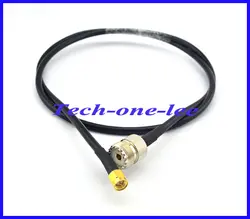 Бесплатная доставка (10 шт./лот) SMA штекер UHF Женский Jack Разъем rg58 1 м удлинитель помощью соединительного кабеля