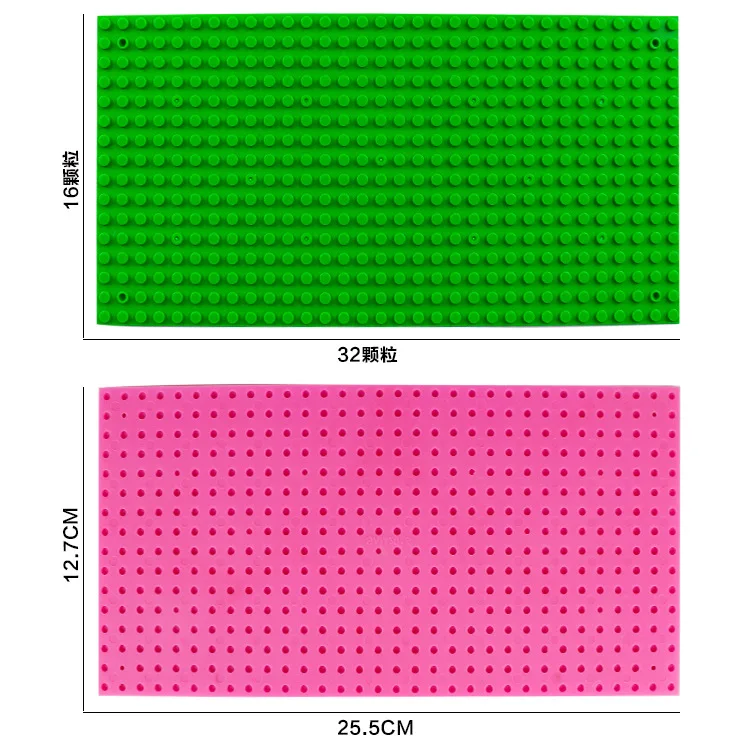 1pcs 16*32 Dots Base Plate for Small Bricks Baseplate Board DIY Building Blocks Toys For Children Compatible With LegoINGlys 1pcs 16*32 Dots Base Plate for Small Bricks Baseplate Board DIY Building Blocks Toys For Children Compatible With LegoINGlys