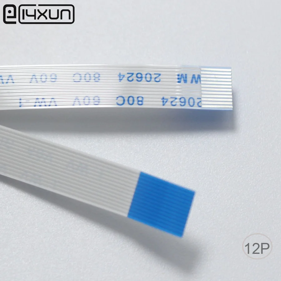 100 шт. кабель EClyxun FFC FPC 12 P Pin 0 5 мм шаг 50 150 200 250 300 длина тип A B Гибкий плоский