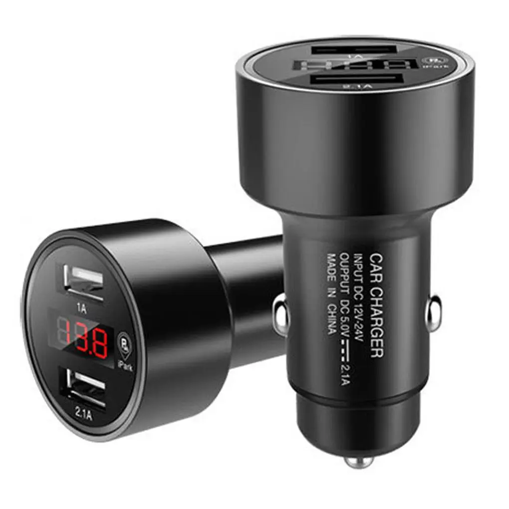  Neue Ankunft Auto GPS Tracker Locator Echtzeit-tracking Gerät Dual USB Ladegerät Voltmeter Auto Zig