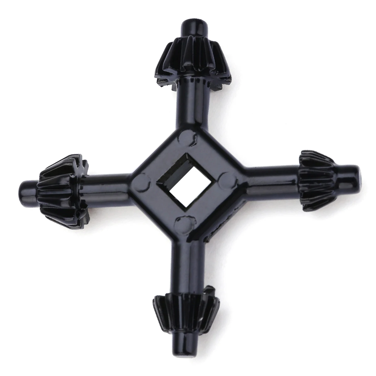 Black Durable 4-Way Drill Chuck Universal Combination Drills Chuck Key Power Press Tool 6mm/9mm/10mm/13mm