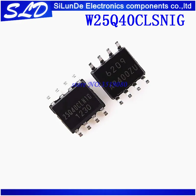 Бесплатная доставка 10 шт./лот W25Q40CLSNIG W25Q40CL W25Q40 SOP-8 Новый и оригинальный |