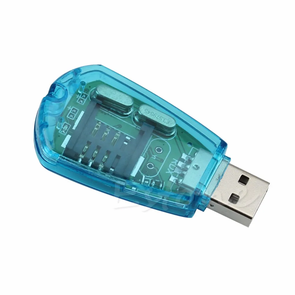 USB Мобильный телефон Стандартный SIM кард-ридер Cloner копировальный писатель SMS резервный GSM CDMA+ CD-L059 горячий