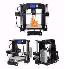 Anet A6 большой размер настольный 3d Принтер Комплекты Reprap i3 DIY самостоятельная сборка ЖК-экран с 16 Гб sd-картой 3D Размер печати 220*220*250 мм