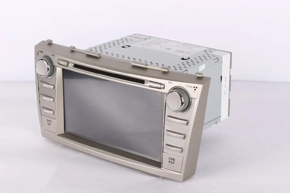 Sale 8" Android 8.1 IPS quad core car multimedia DVD player Radio GPS  For TOYOTA CAMRY AURION v40 2007-2008 2009 2010 2011 camera 3