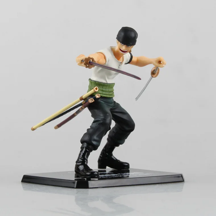 NEW hot 14cm One piece Roronoa Zoro Classic memory action figure toys ...