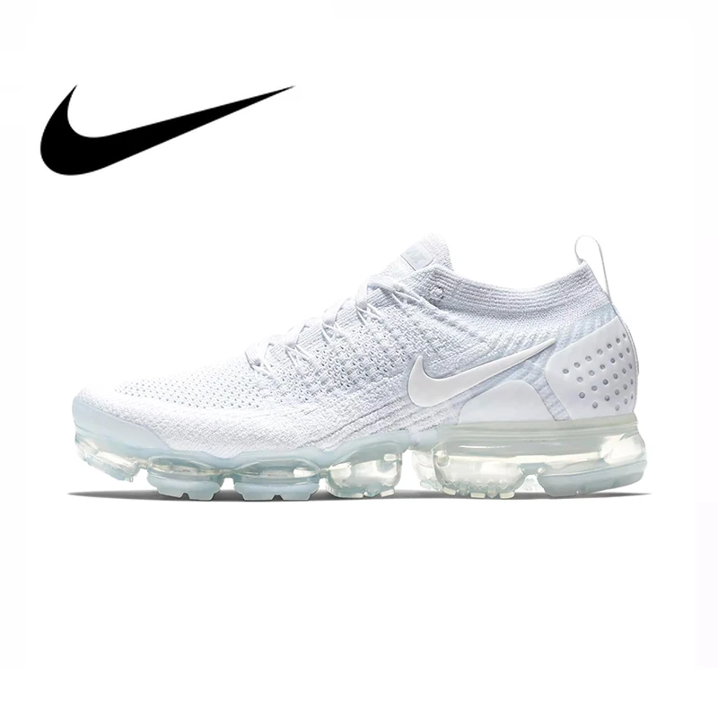 

Original Authentic NIKE AIR VAPORMAX FLYKNIT 2.0 Men's Running Shoes Outdoor Sports Light Non-slip Breathable Durable 942842-100