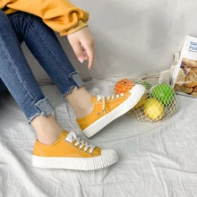 INS/популярная мужская и женская обувь на плоской подошве размера плюс 22,5-26,5 см, длина стопы, anvas обувь из Вулканизированной Ткани разные цвета на выбор, Пара моделей