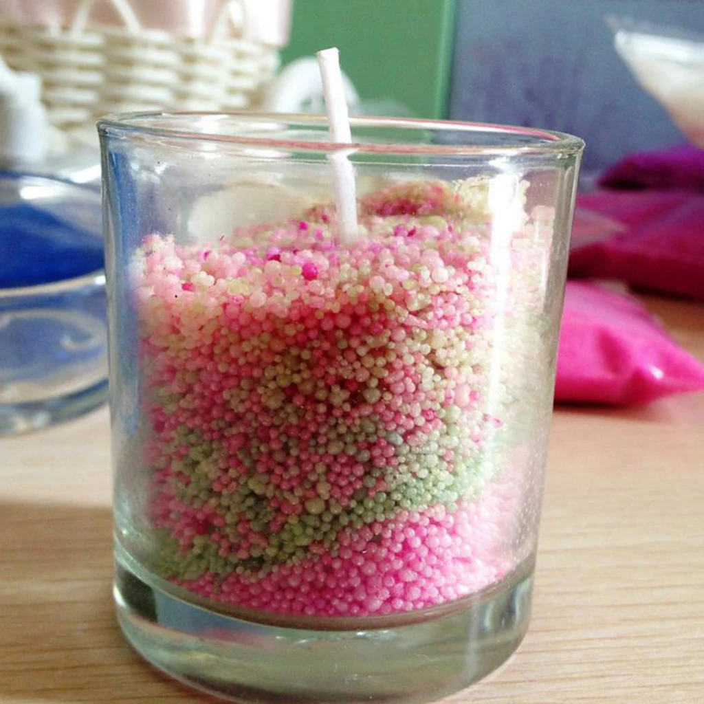 

Premium Quality 7 Colors X 50g / Bag Paraffin Wax Pellets Beads for Candle Making Wax DIY Candle Making Crafts Kids Toys