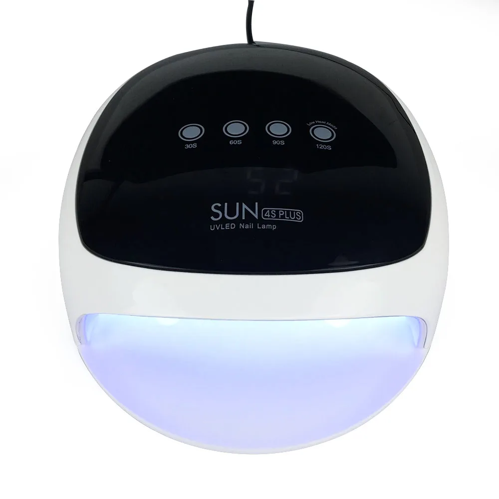 

SUN4 Plus Nail Dryer 52W UV LED Nail Lamp Dual Light 24 LEDs For Curing Gel Polish Manicure Tools 30s 60s 90s Automatic Sensor
