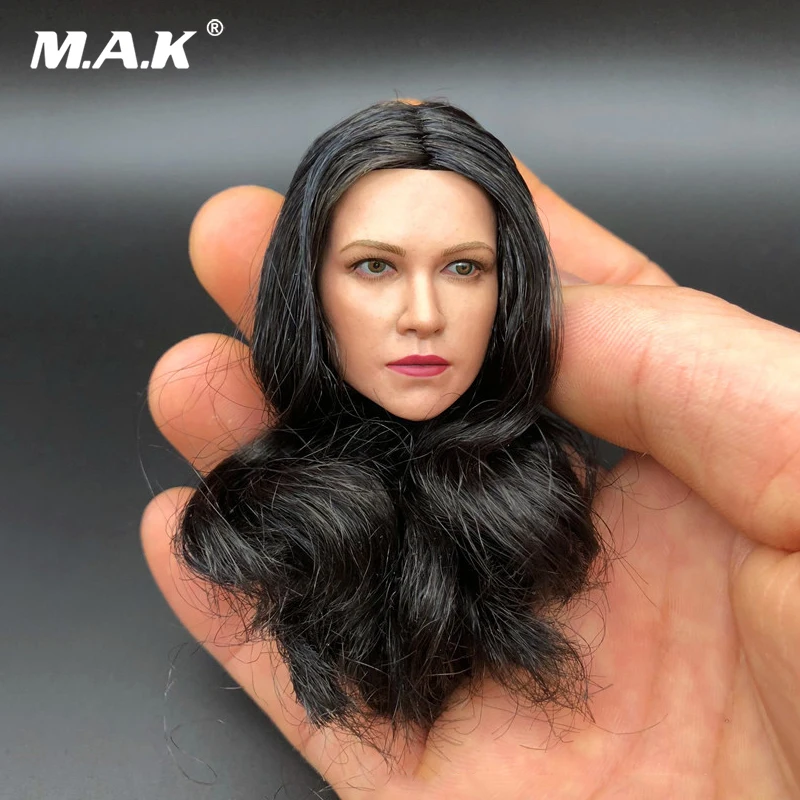 

1/6 Female Head Sculpt Furious Heroine Michelle Movie Star Head Sculpt Carved Model Jouet Cadeau Gift Collection
