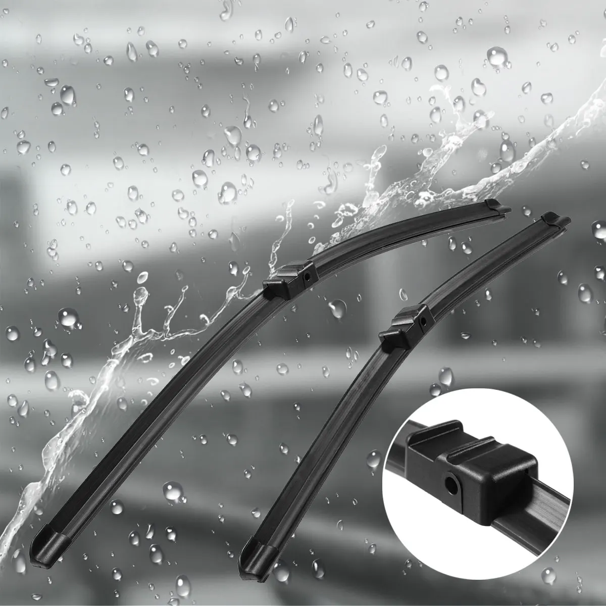 

Pair 24"&19" RHD Front Window Windscreen Wiper Blades For BMW 3 Series E90 E91 2005-2013 A073S