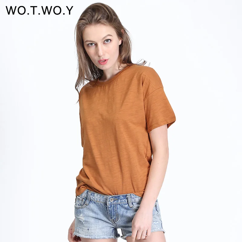 Buy 2017 High Quality 9 Color Loose Cotton T Shirt
