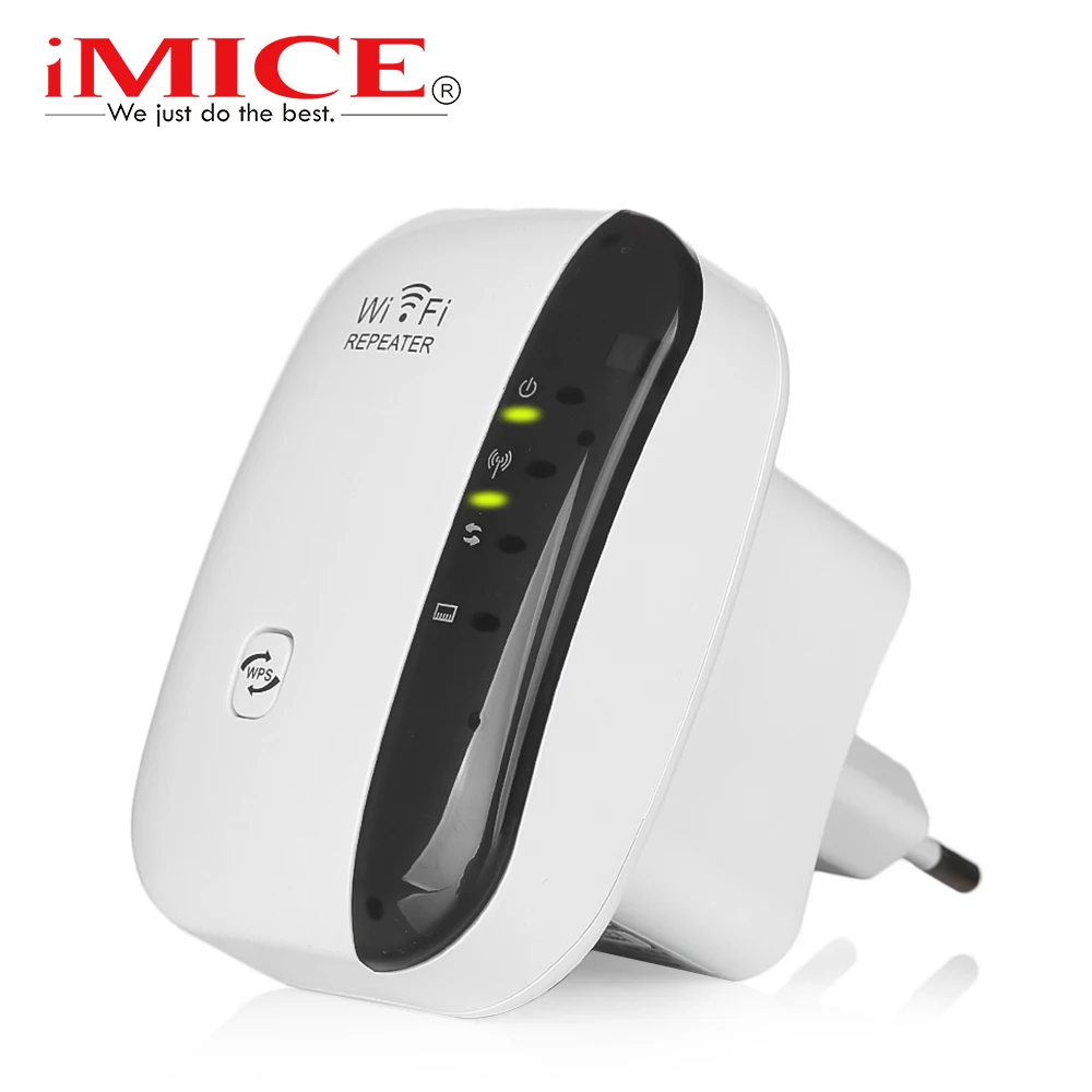 

iMice Wireless Wifi Repeater Wifi Amplifier 2.4G 802.11n.b.g 300mbps Wi-Fi Signal Amplifier Booster Range Extender Wi Fi