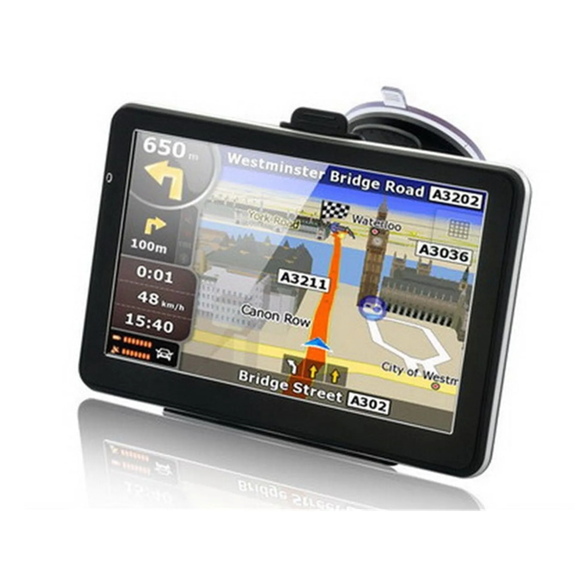 

7 inch HD Car GPS Navigation FM Bluetooth Map Free Upgrade Europe Sat nav Truck gps navigators automobile