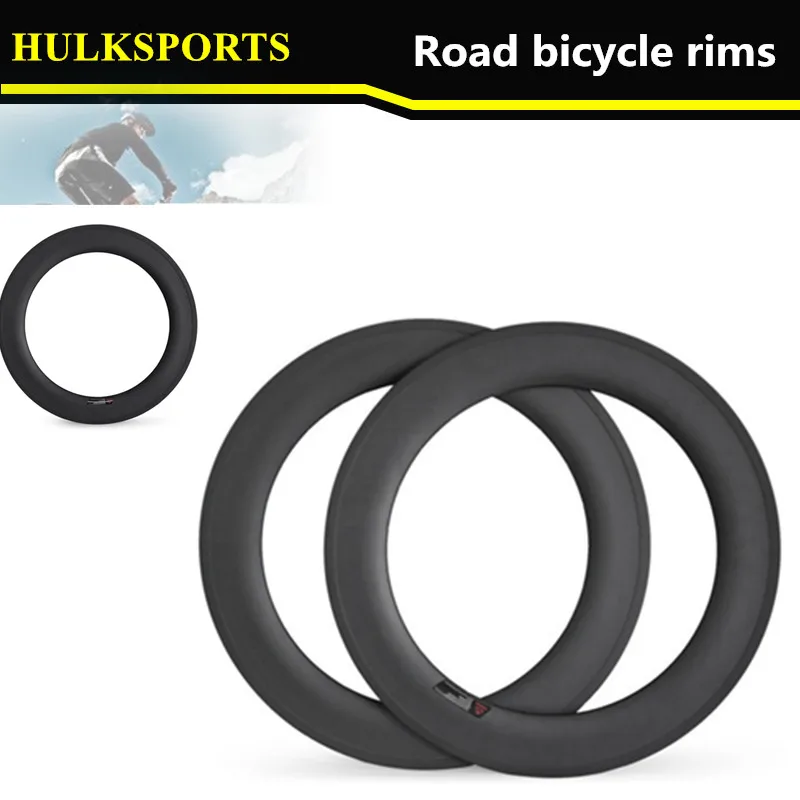 

carbon bicycle rims/full carbon rims 88mm 1 piece rims road bike rims HK-WR-88C-W25-TL