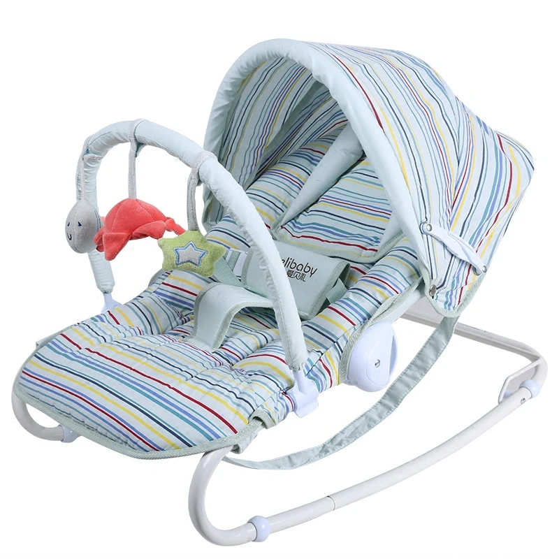 

Newborn multifunctional rocking chair cradle bed children reclining rocking chair