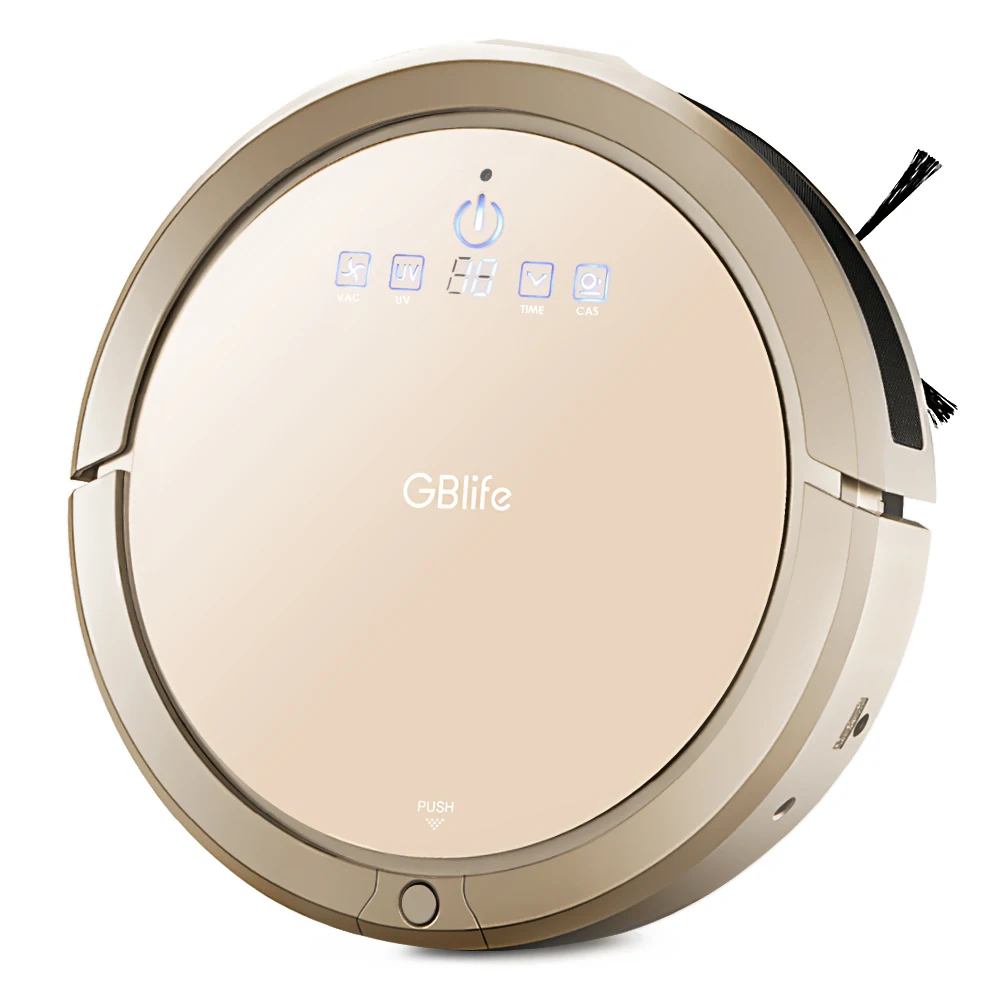 

GBlife 680G Robot Vacuum Cleaner Remote Control Built-In Sensor 5 Modes Intelligent Sweeping Machine For Indoor Use