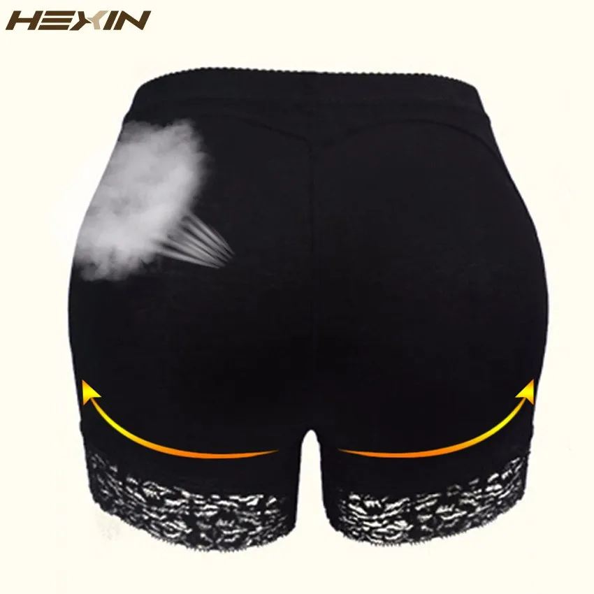 HEXIN, женские шорты для мальчиков, для подтягивания ягодиц, бесшовное нижнее белье, нижнее белье, трусики для контроля, проложенные, для коррекции фигуры, для ягодиц, для бедер, сексуальные корректирующие трусики