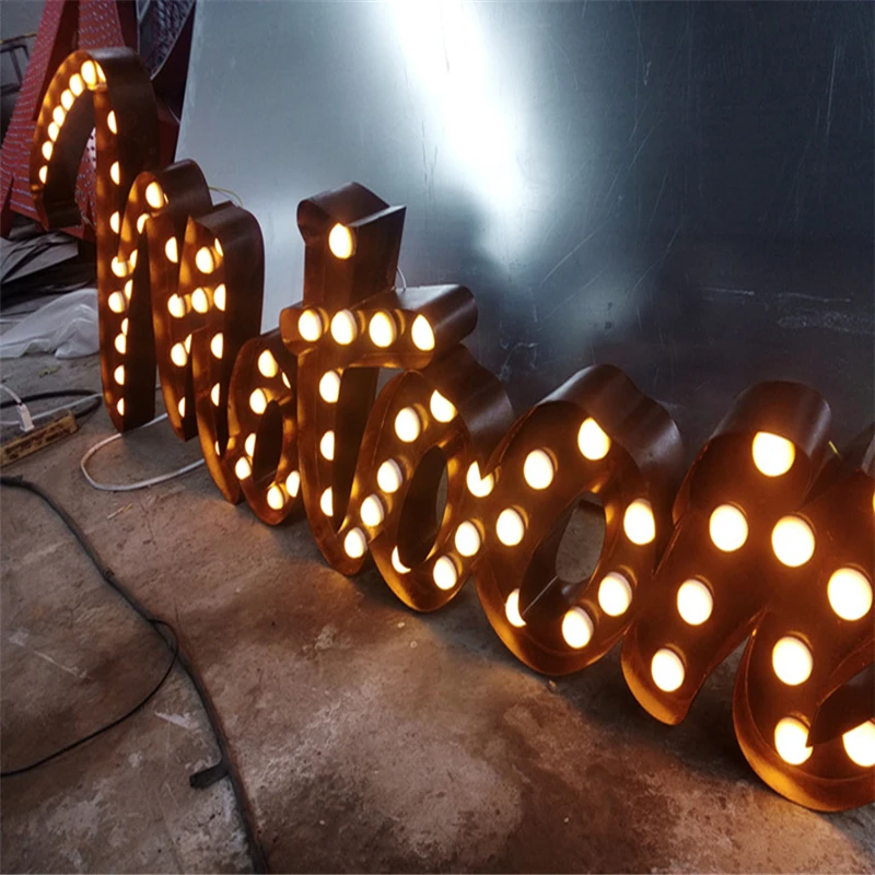 LED bulb letters07