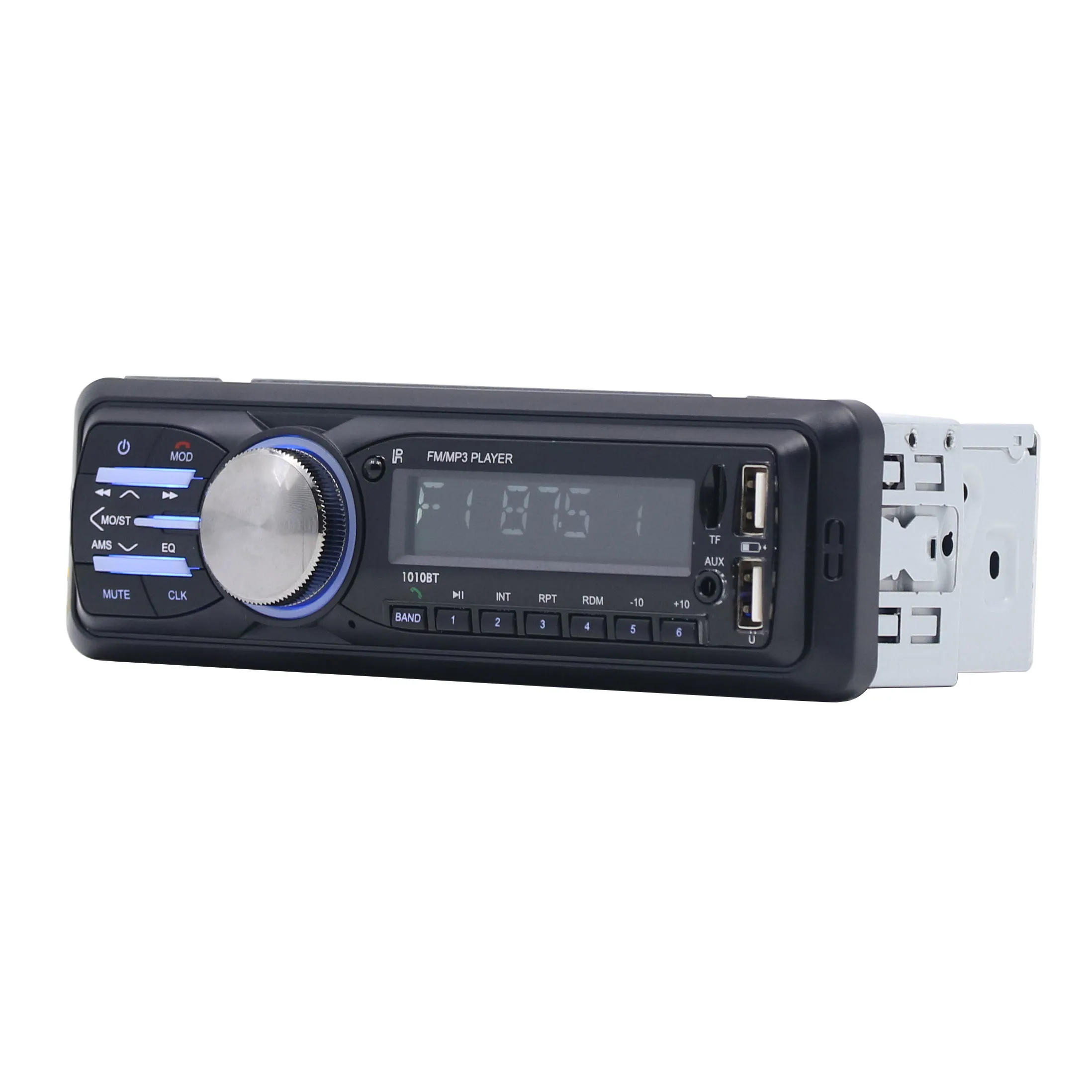 1010BT автомобильный Bluetooth fm-передатчик модулятор в тире автомобильный стерео MP3-плеер Аудиомагнитола AUX автомобильный зарядный Bluetooth комплект