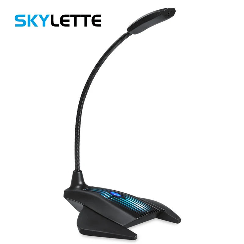 

Condenser Desktop Microphone USB 3.5 AUX HD Noise Reduction Noise Removal Omnidirectional Phone Call Conference Microphone